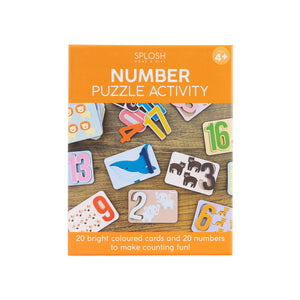 Kids Number Puzzle Activity