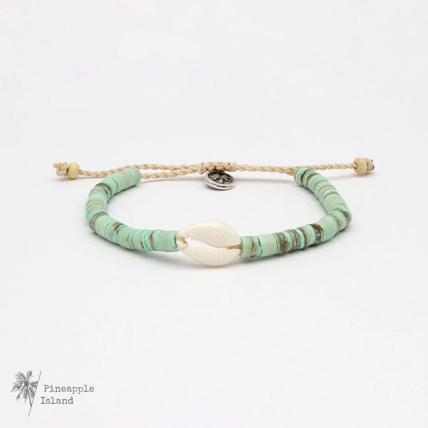 Waves Beaded Shell Bracelet