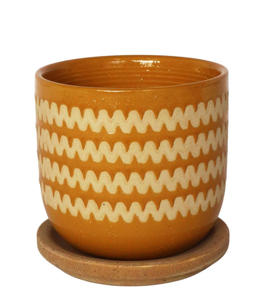 Mustard Pot with Saucer | Small