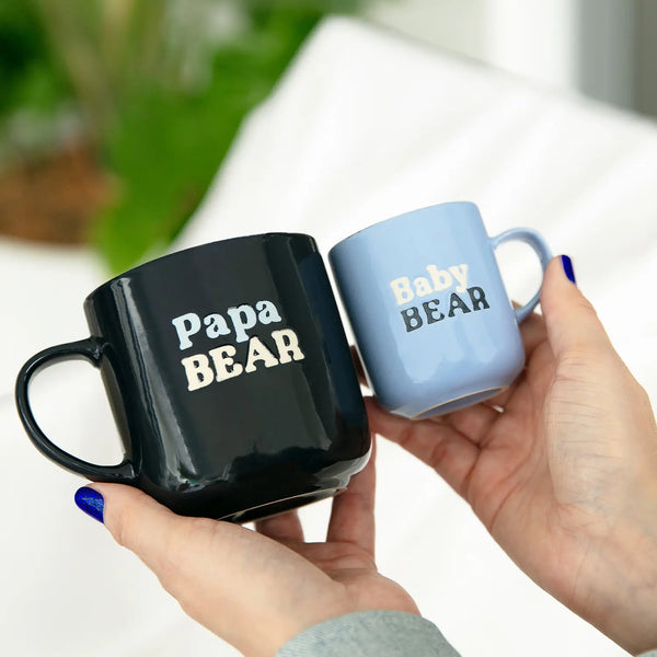 Papa Bear & Baby Bear Mug Set