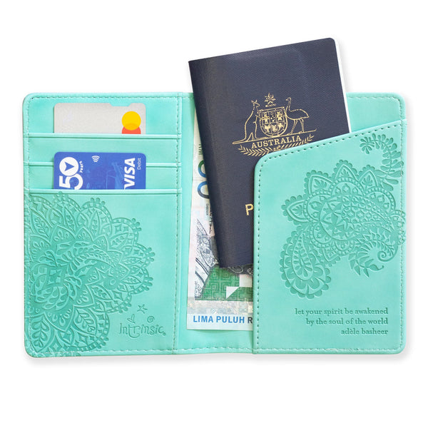 Passport Wallet | Tahitian Turquoise