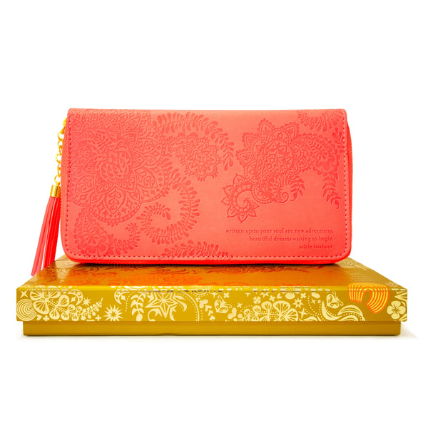 Travel Clutch | Peach