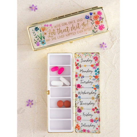 Wise Girl Daily Pill Box