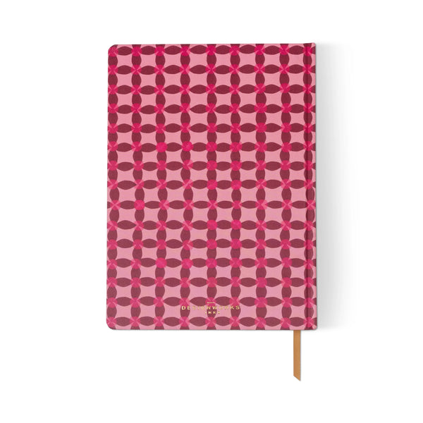 Pink Pinwheel Large Tulip Journal