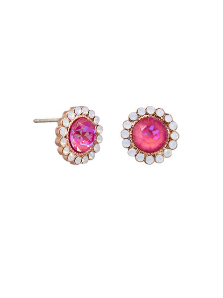 Pink Alice Crystal Studs | Tiger Tree