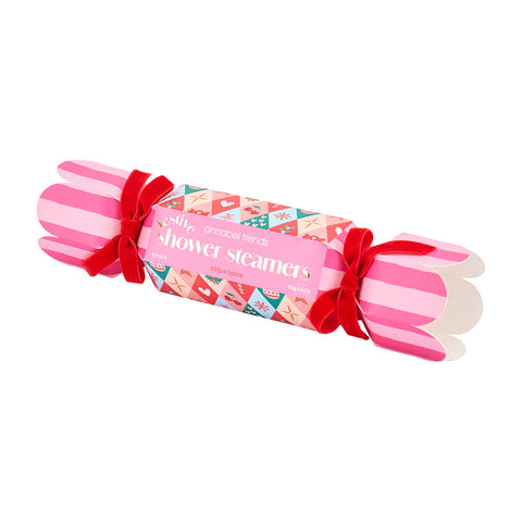 Pink Christmas Shower Steamer Bon Bon