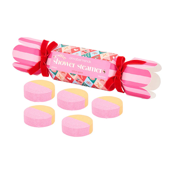 Pink Christmas Shower Steamer Bon Bon