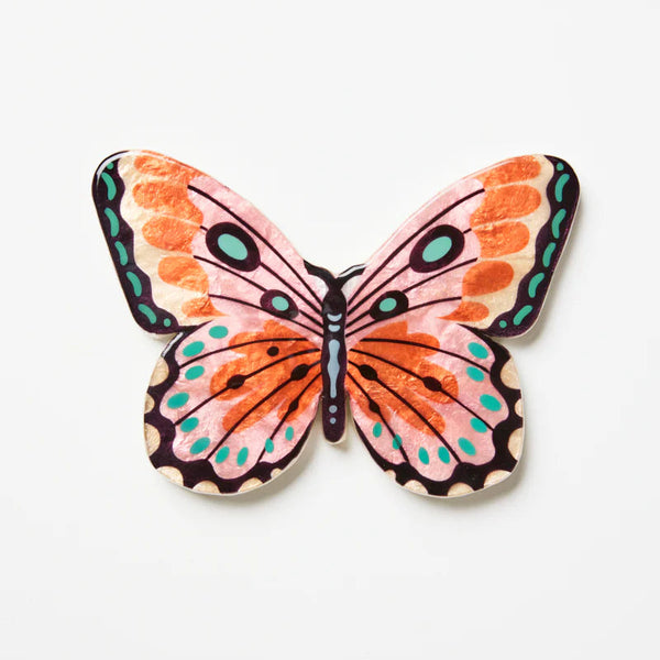 Pink Butterfly Wall Art