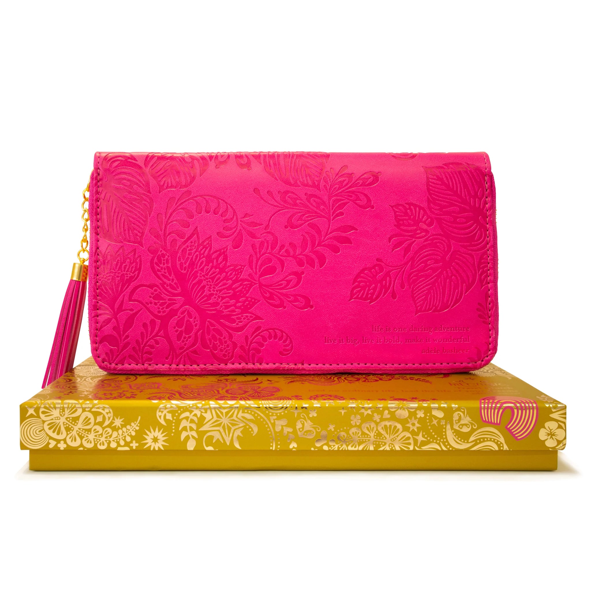 Travel Clutch | Positively Pink