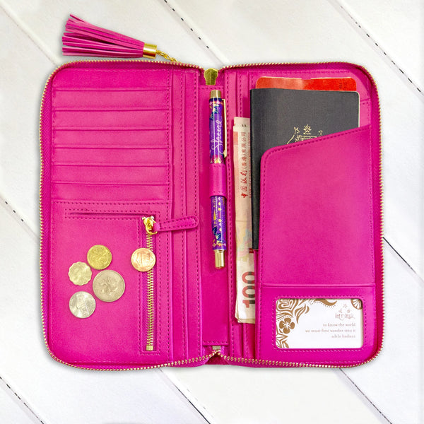 Travel Clutch | Positively Pink