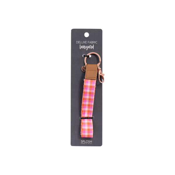 Plaid Lanyard