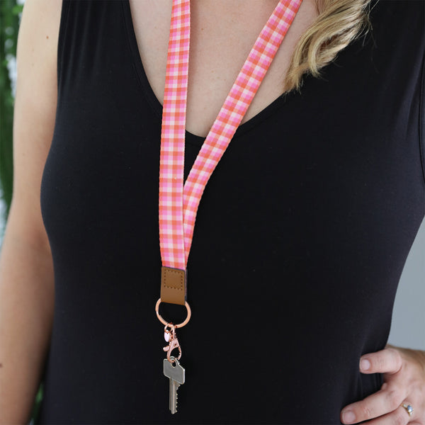 Plaid Lanyard