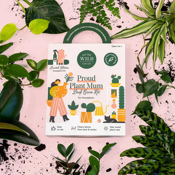 Proud Plant Mum Leaf Care Kit | We The Wild
