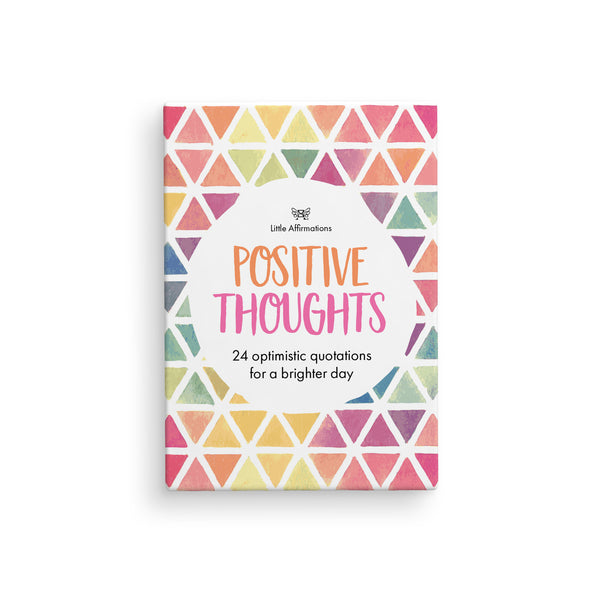 Positive Thoughts Affirmation Gift Set