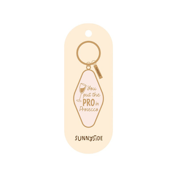 Prosecco Sunnyside Keyring