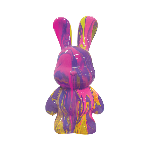 DIY Pour Paint Bunny | Tutti Frutti