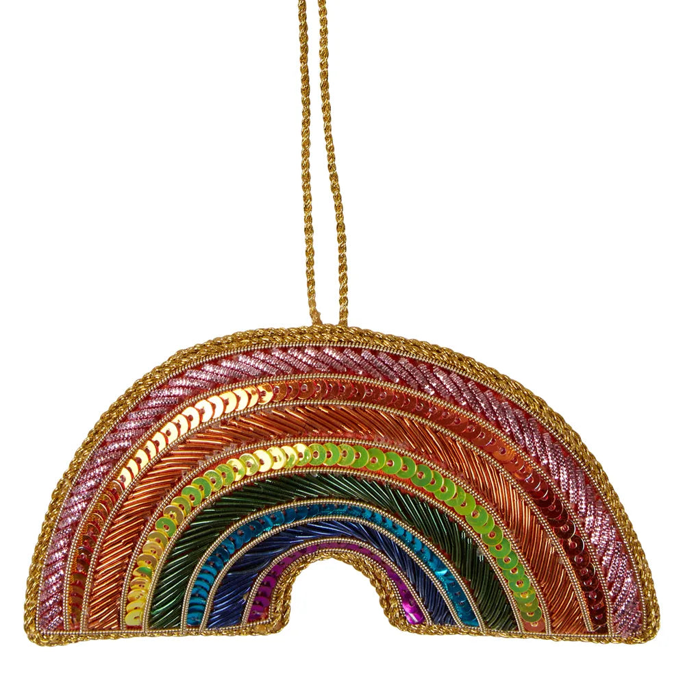 Sequin Rainbow Hanging Decoration