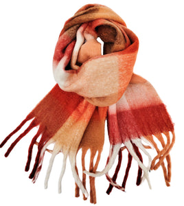 Rose Waffle Scarf