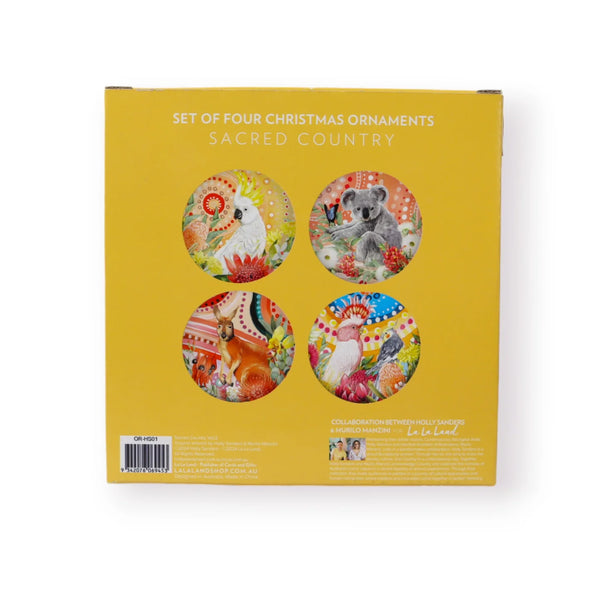 Australian Sacred Country Bauble Set