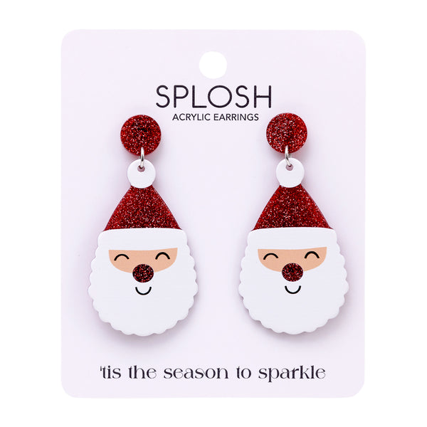 Santa Christmas Earrings