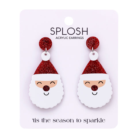 Santa Christmas Earrings