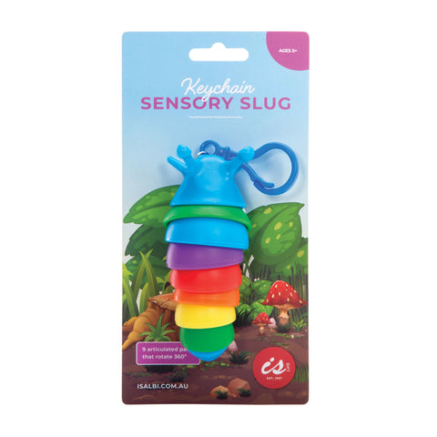 Sensory Slug Keychain