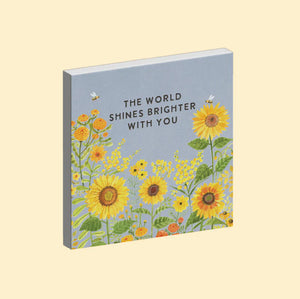 World Shines Brighter Magnet