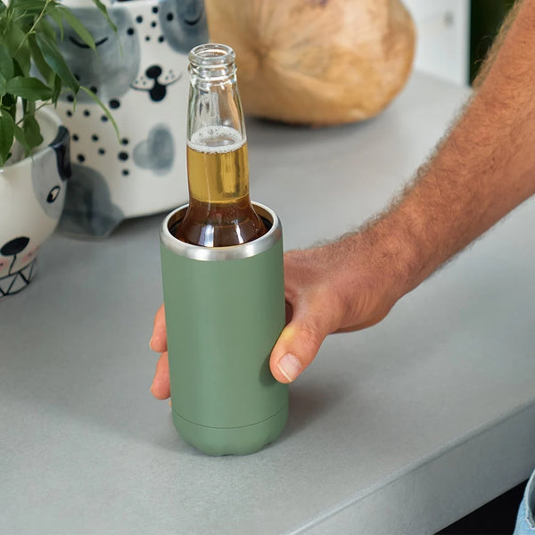 Black Skinny Can Cooler