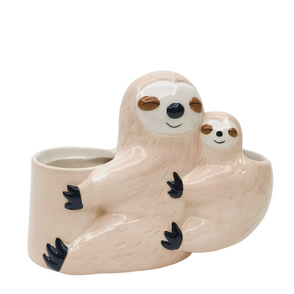 Hugging Sloths Pot