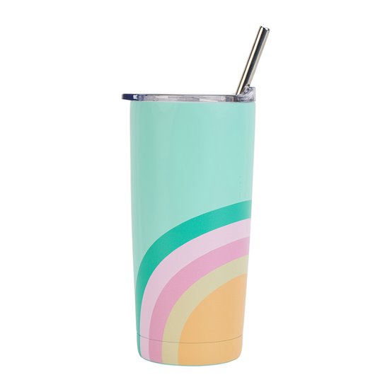 Double Walled Stainless Steel Smoothie Cup | Sunrise