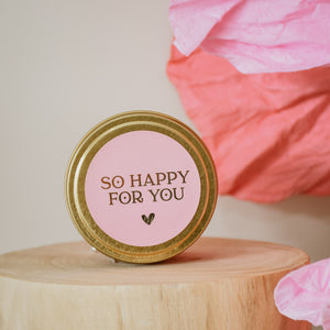 Happy For You Candle Card | French Pear