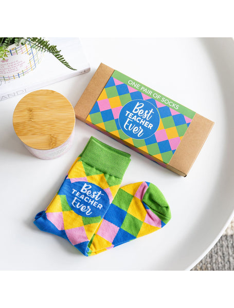 Best Teacher Ever Socks