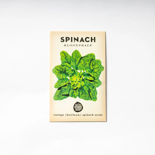 Spinach 'Bloomsdale' Heirloom Seeds