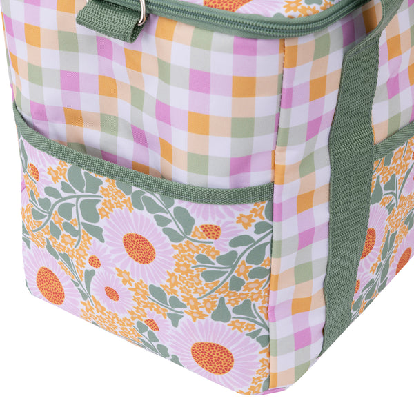 Spring Floral Picnic Cooler