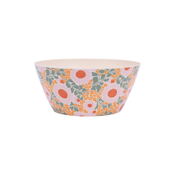 Spring Floral Picnic Salad Bowl