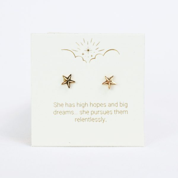 Starfish Gold Inspiration Earrings