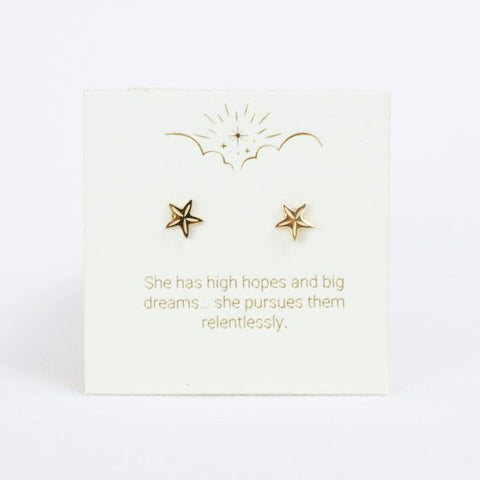 Starfish Gold Inspiration Earrings
