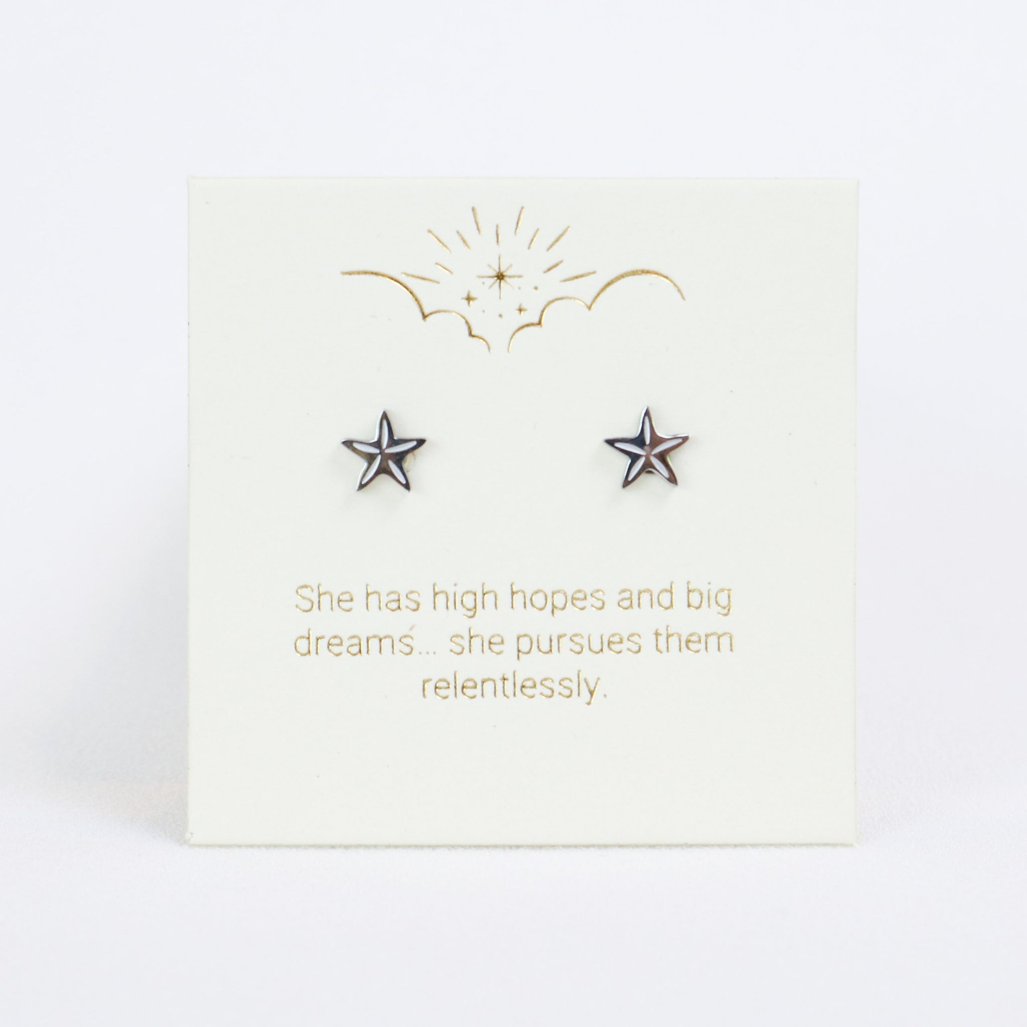Starfish Silver Inspiration Earrings