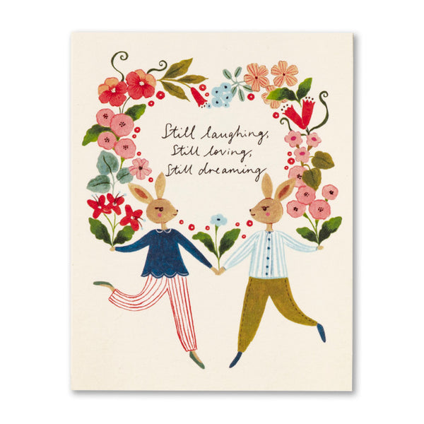Still Laughing Still loving Anniversary Card