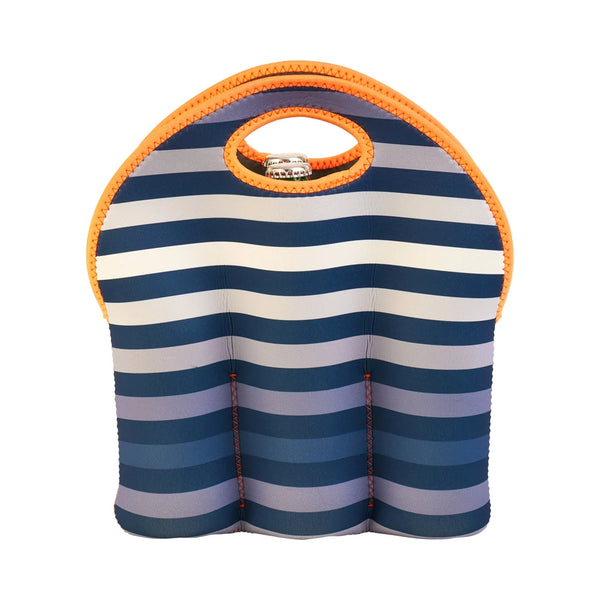 Stripe 6 Pack Neoprene Cooler Carrier