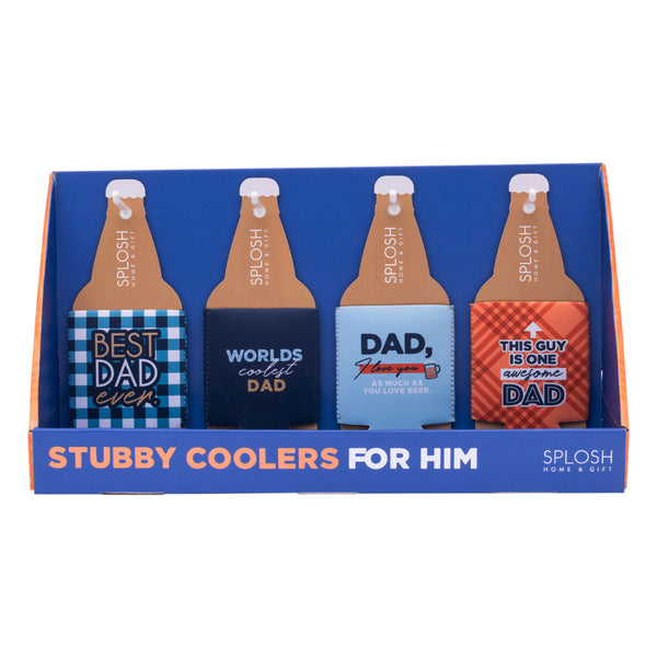 Coolest Dad Stubby Cooler