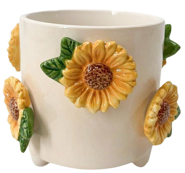 Sunflower Pot