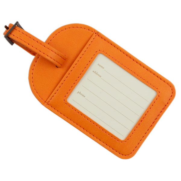 Luggage Tag | Sunrise Orange