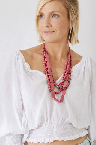 Pink Hanalei Necklace