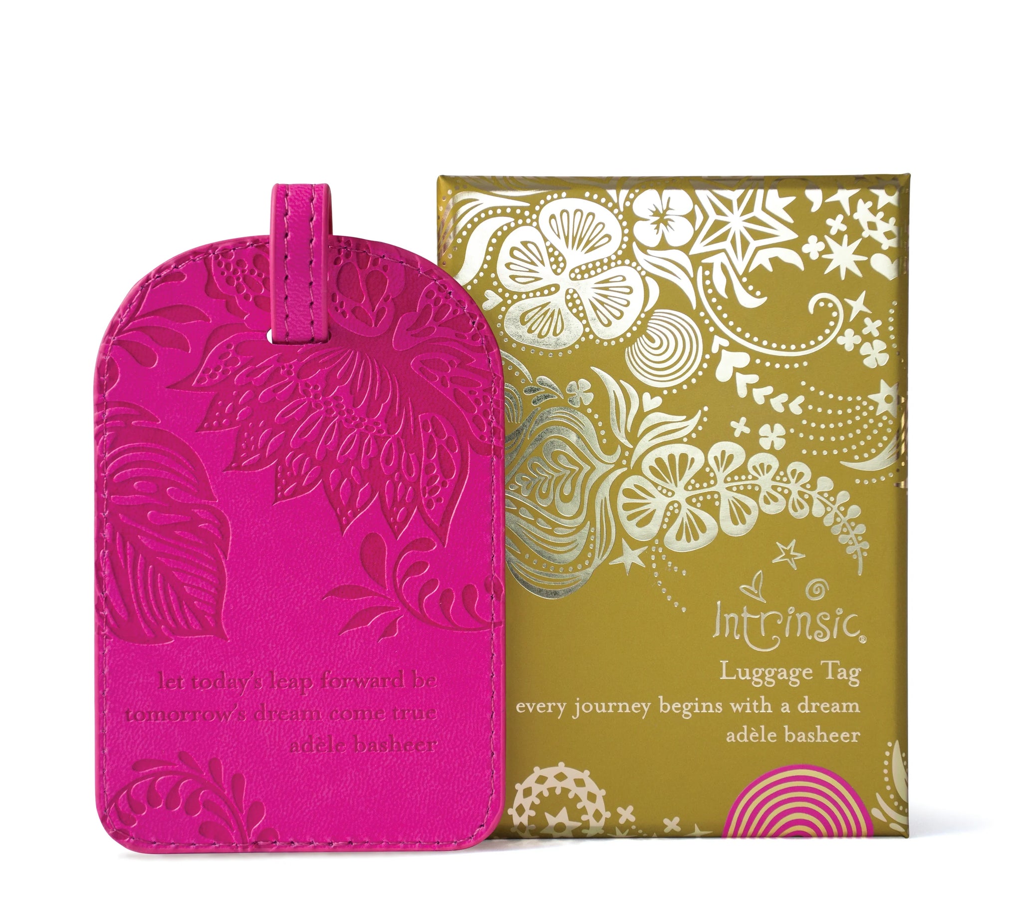 Luggage Tag | Positively Pink