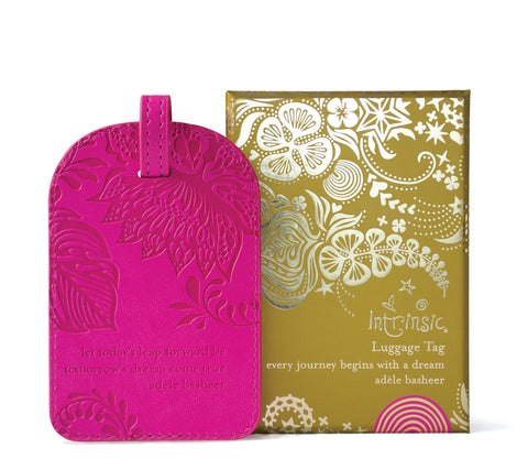 Luggage Tag | Positively Pink