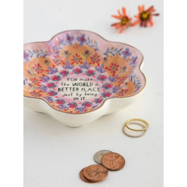 You Make The World A Better Place Trinket Bowl