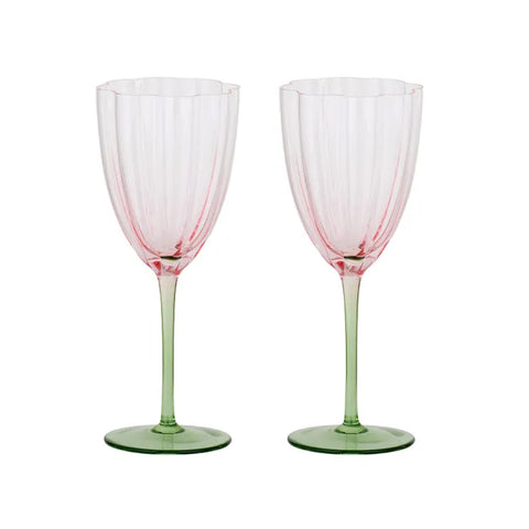 Lotti Tulip Wine Glasses Set of 2