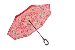 Flower Patch Reverse Umbrella
