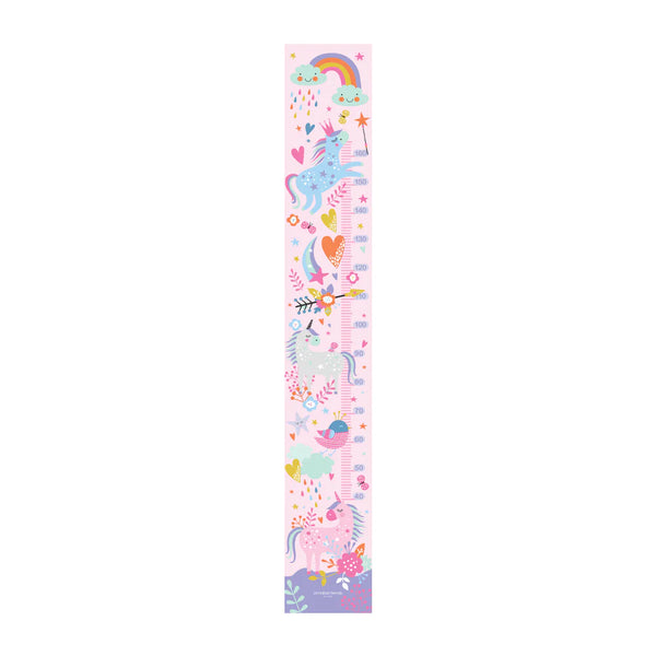 Kids Unicorn Adhesive Height Chart